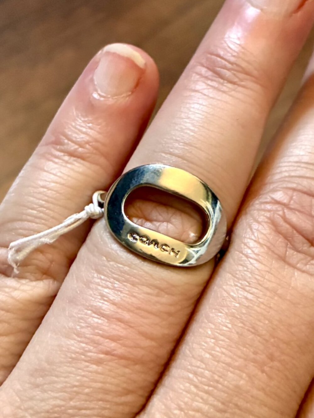 🆕 Coach Buckle Ring - Picture 4 of 15